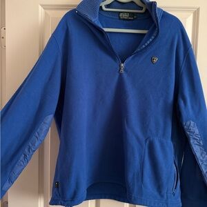 Vintage Ralph Lauren Navy Pullover with Logo